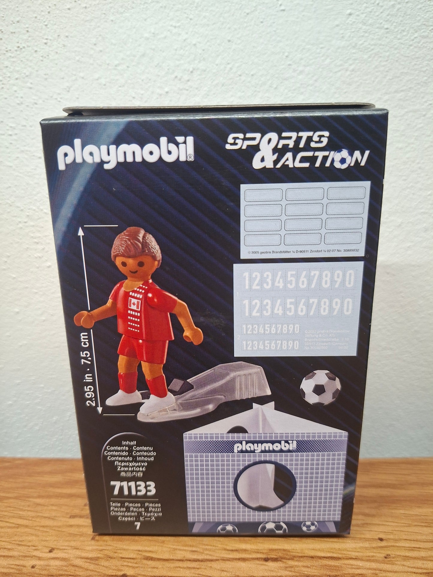 Playmobil Sports & Action – Fußballspieler Kanada (71133)