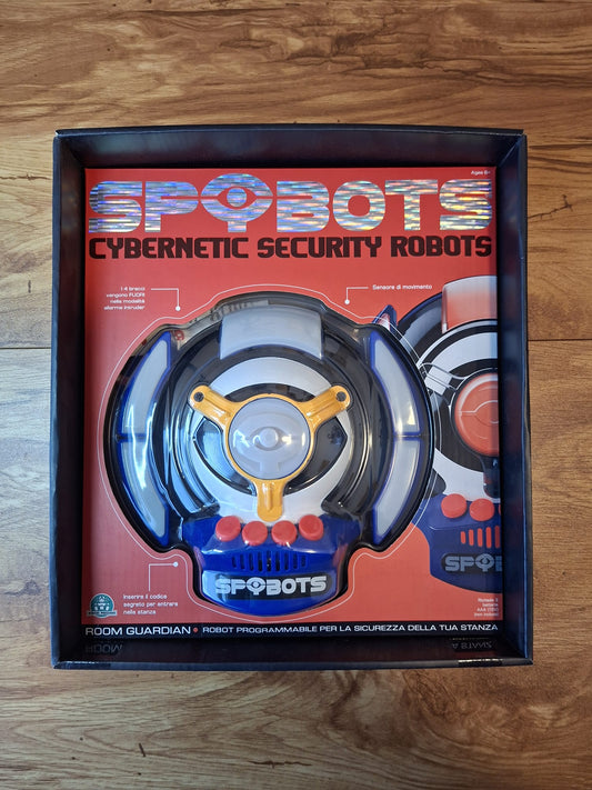Spobots Room Guardian – Cybernetic Security Robot (EU-Version)