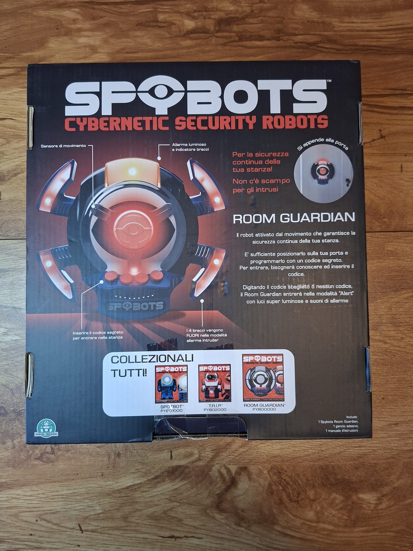Spobots Room Guardian – Cybernetic Security Robot (EU-Version)