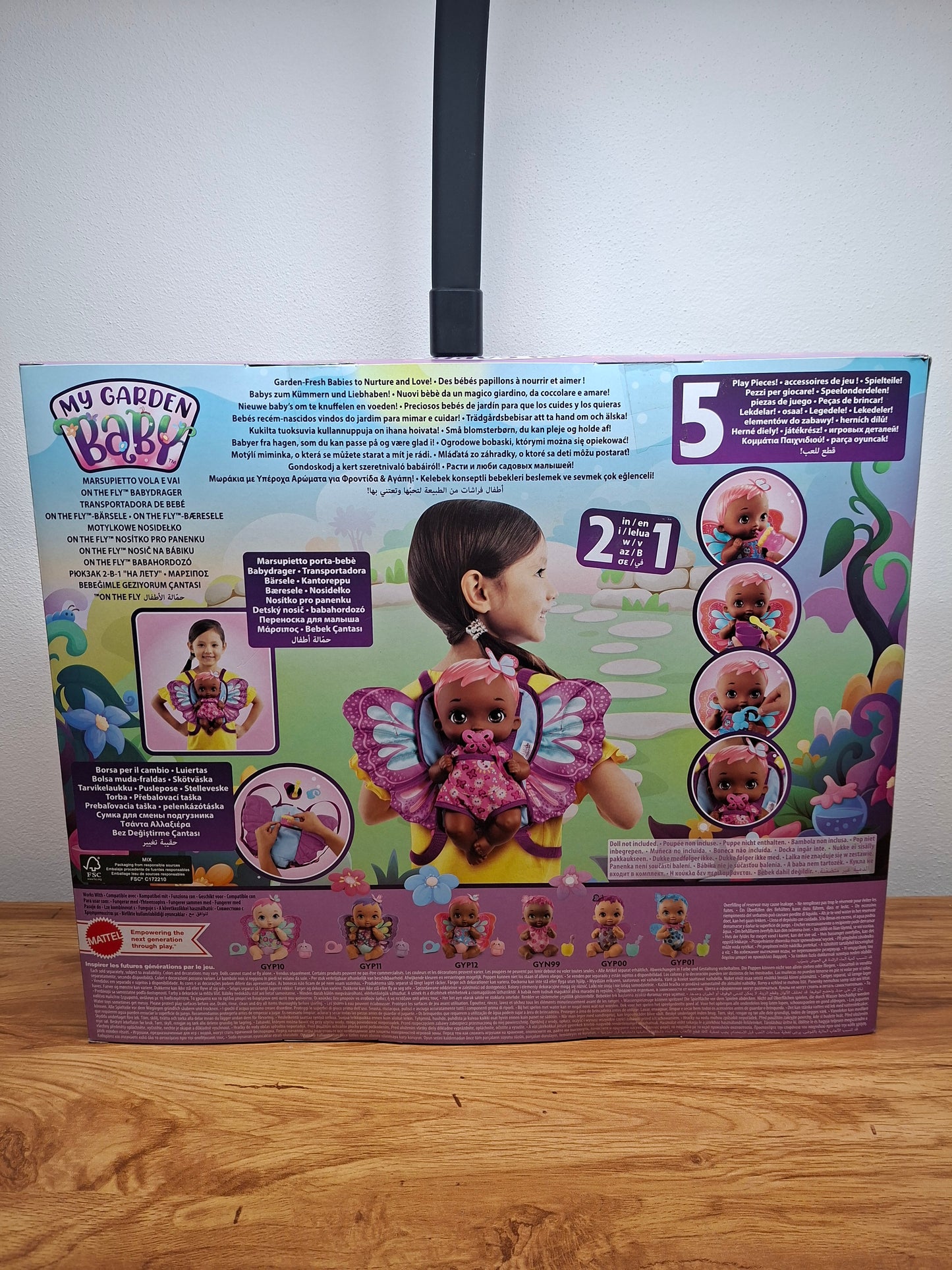 My Garden Baby – Schmetterlings-Flügel Babytragesitz