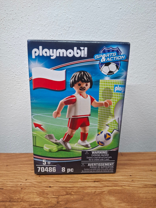 Playmobil Sports & Action – Fußballspieler Polen (70486)