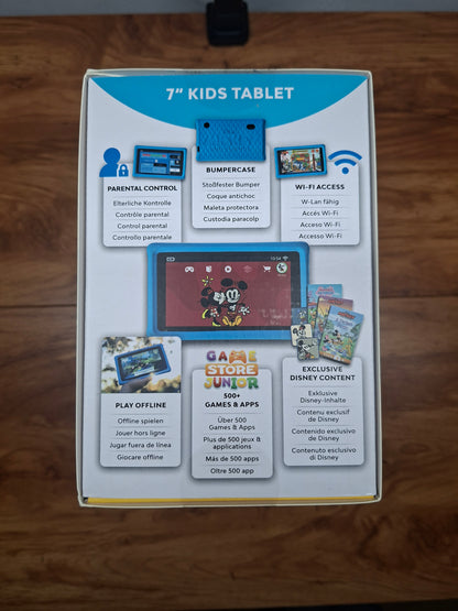 Disney Mickey and Friends – 7" Kids Tablet & Headphones Set (Pebble Gear)