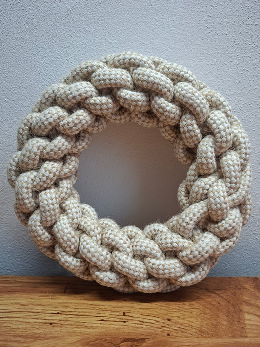 Hundespielzeug – geflochtener Ring ca. 20 cm